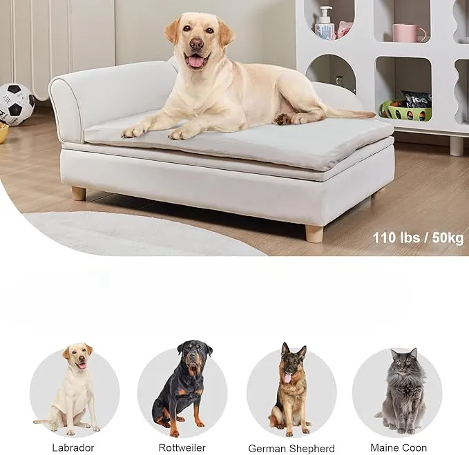 Divano Sultan per animali domestici morbido e vellutato